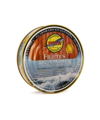 Anchoas del Cantábrico en aceite de oliva HOYA 500g