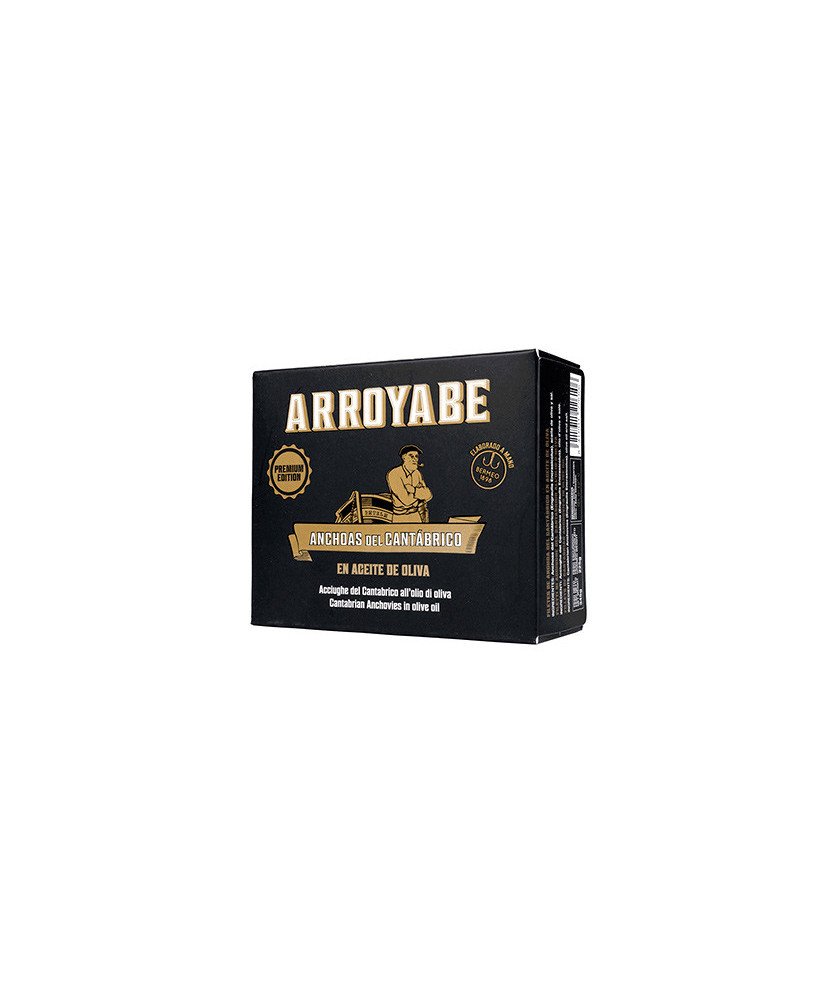 Anchoas del Cantábrico “premium” en aceite de oliva 345 gr.