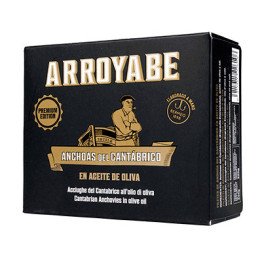 Anchoas del Cantábrico “premium” en aceite de oliva 345 gr.